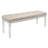 Lancaster Polyester Blend Upholstered Bench