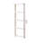 Slim 5-Tier Plastic Storage Cart with Wheels – Multi-Functional Storage Organizer-1539688093