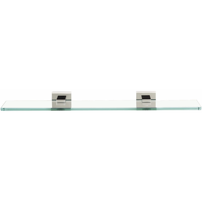 Contemporary II Wall Shelf, 2" H x 18" W x 5" D, Polished Chrome