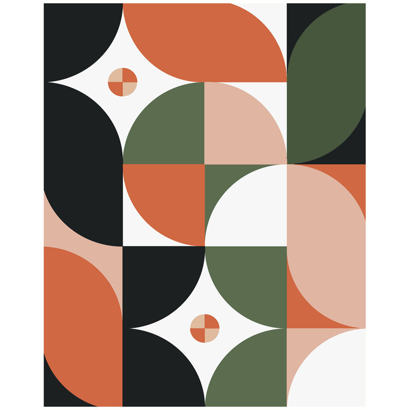Danas Peel & Stick Geometric Roll