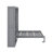 Queen Size Murphy Bed With Shelves-1079777990