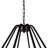 8 - Light Dimmable Wagon Wheel Chandelier