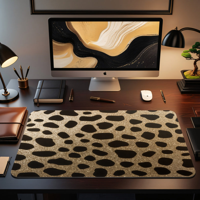 Polyester Desk Pad, 31.5x15.5