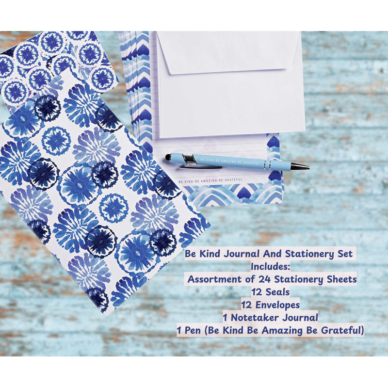 Journal Stationery Set Be Kind Amazing