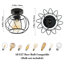 Abdullaah 18.5cm Semi Flush Mount