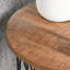 Table de bout cylindrique Lupi
