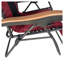 Fauteuil surdimensionné à gravité zéro, siège inclinable pliable de 30 po de large avec porte-gobelet, chaise longue d'extérieur d'une capacité de 400 lb