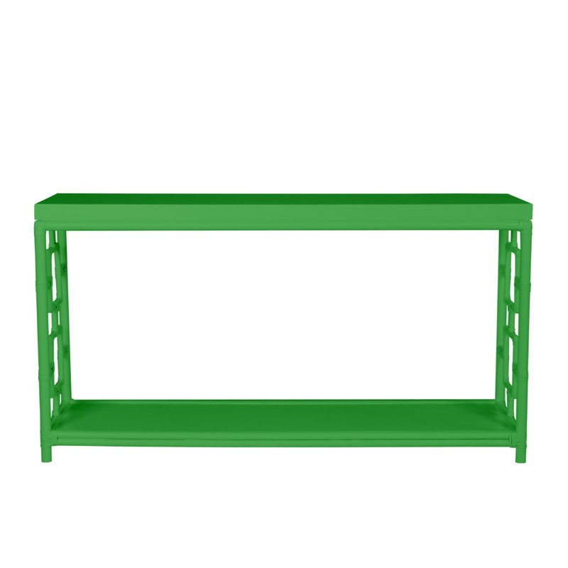 Sobe 60'' W Console Table, Bright Green