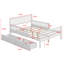 Lit plateforme en bois - garde-corps double face + deux tiroirs de rangement intégrés-118036954-118036953