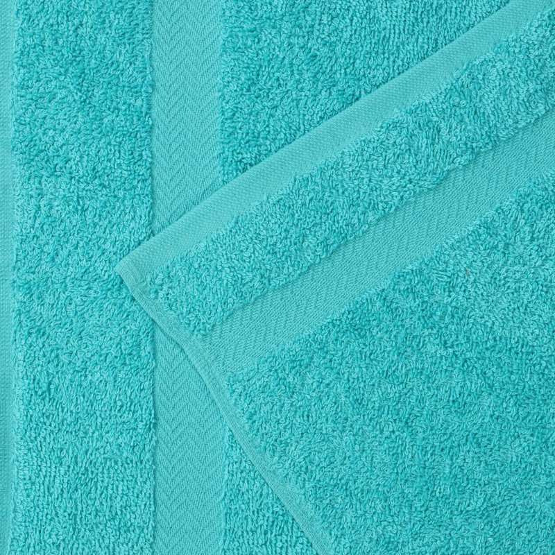 Ensemble de serviettes 6 pièces Franklin, Turquoise, 6 Pieces Towel Set
