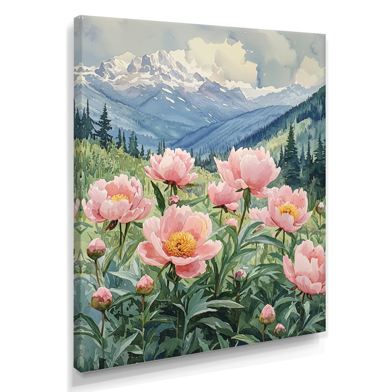 Hedlund - salon d'art mural floral, Toile tendue, Ne s’applique pas, H 20 po x l 12 po