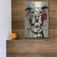 «Distinguished Pittie» par Dean Russo, art mural en métal-130315085