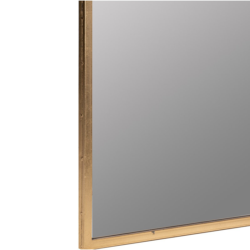 Simone Arch Metal Mirror, Gold