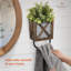 Wood 1 Wall Towel Rack