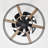 Peaslee 18.9" Cage Ceiling Fan with Remote-1493729977