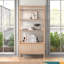 Joe 172.5cm H x 80cm W Solid Wood Etagere Bookcase-2031169761
