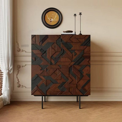Retro minimalist luxury-style sideboard