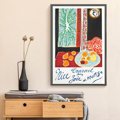 " Matisse Aesthetic Abstract " Painting Print