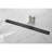 32 Inches Linear Shower Drain With Removable Cover, 304 Stainless Shower Drain  Included Hair Strainer And Leveling Feet, Flange