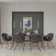 Karg Modern Duracoar And Teak Wood Finish Legs Dining Set