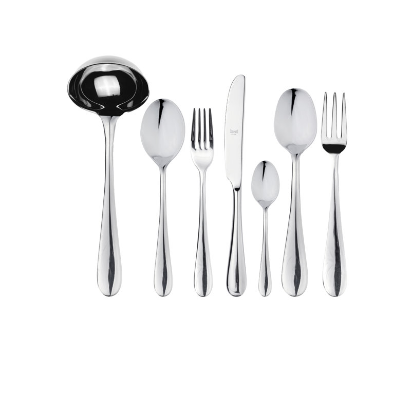 Ensemble de couverts MEPRA Natura - service pour 12, Argent argent