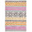 Lobdell Hand Tufted Wool/Cotton Geometric Rug in Ivory/Rust-204660097