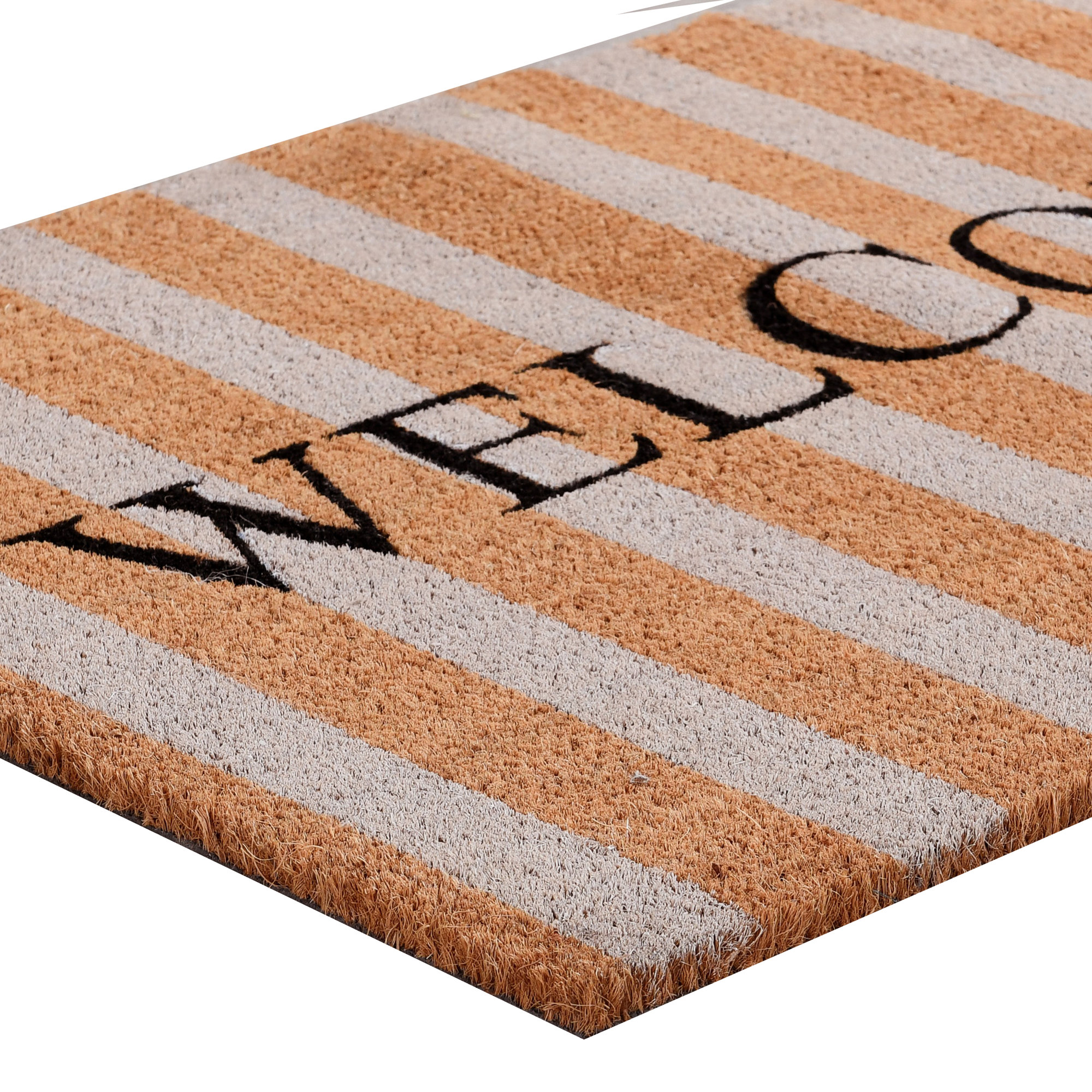 Non-Slip Striped Doormat, 24'' W x 36'' L