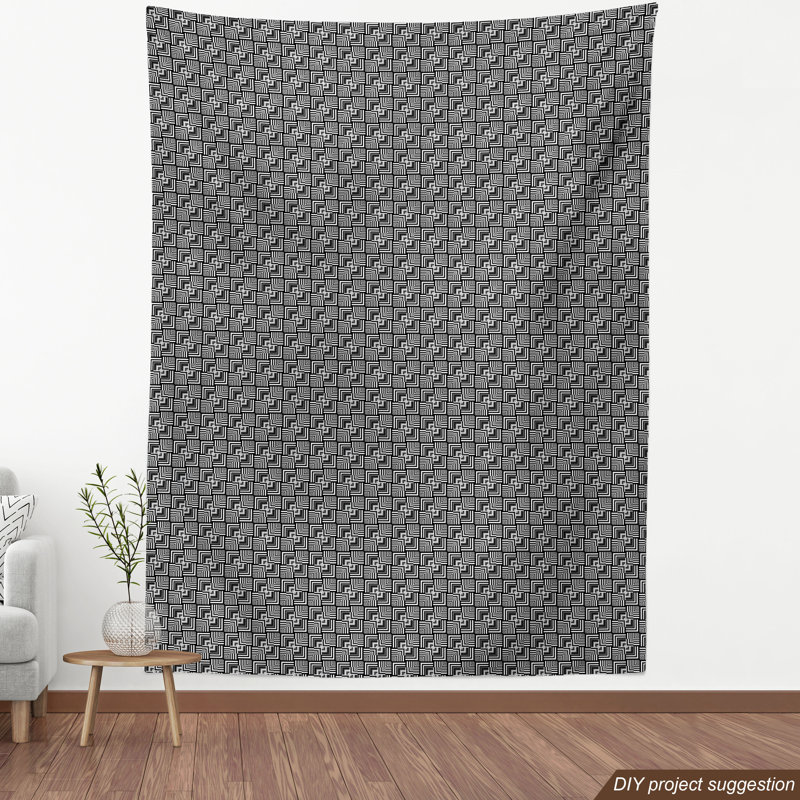Tissu d’art exceptionnel, H 36 po x l 58 po x P 1 po