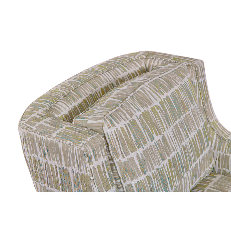 Fauteuil pivotant James, Huître Monique