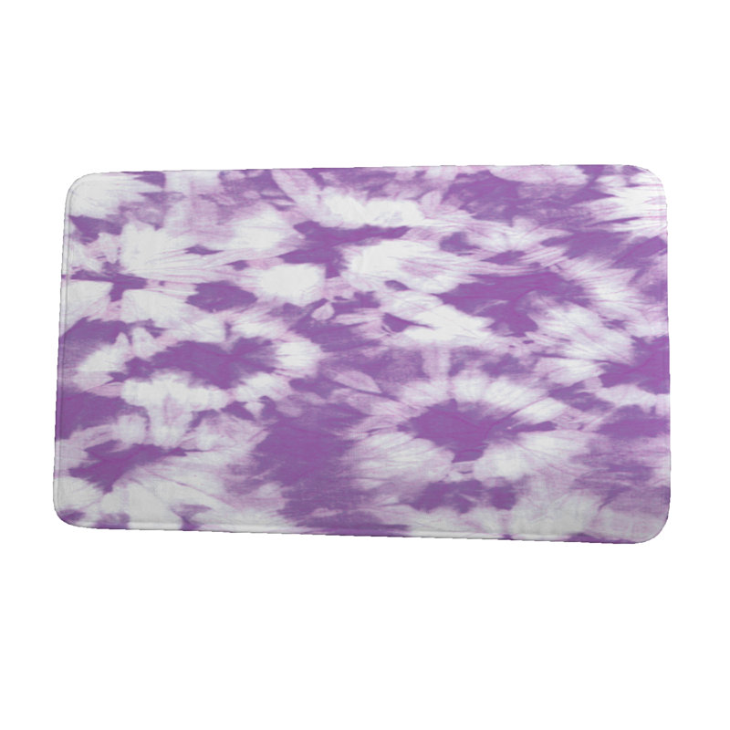 Tapis de bain, l 17 po x L 24 po, Mauve