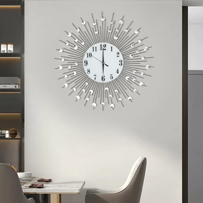 Horloge murale décorative 23,62 po Cesear