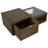 Rectangular Cocktail Table With Casters