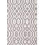 Dajahn géométrique tissé à la main et recyclé P.E.T. Tapis gris / ivoire-1818646279