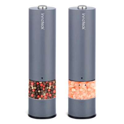 Brand Innoteck Essentials Battery Powered Salt & Pepper Mill Set