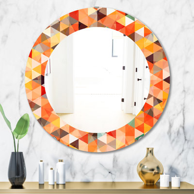 Motif mosaïque - miroir moderne