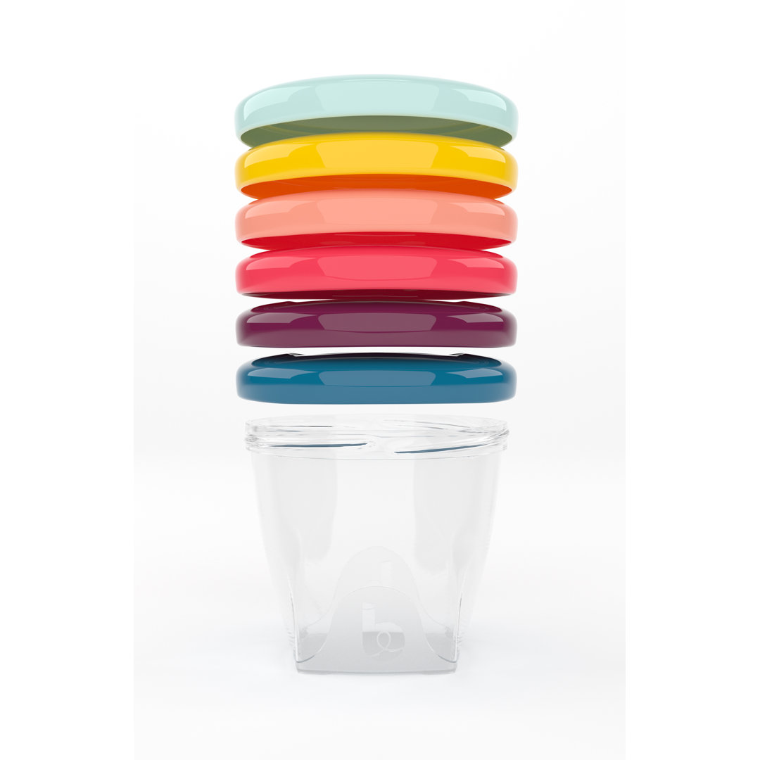 Kellie Food Storage Container (Set of 6) Rebrilliant