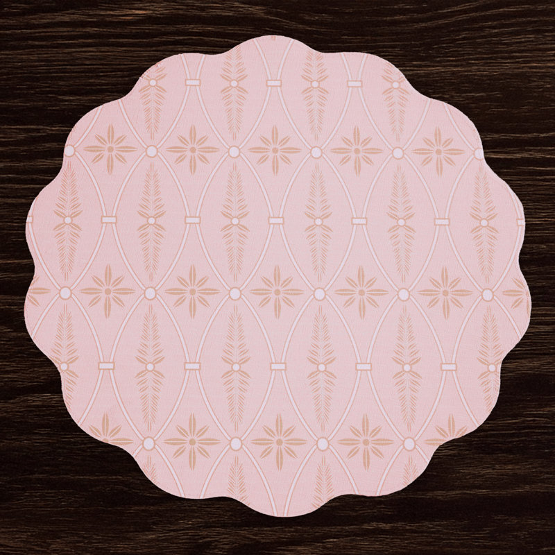 Vida Blooms & Branches Reversible Round Placemats