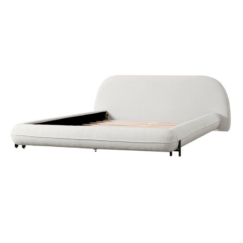 Lit tapissier Boucle