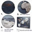 Carte du monde rustique - impression de décoration murale carte du monde-97036118-97036114