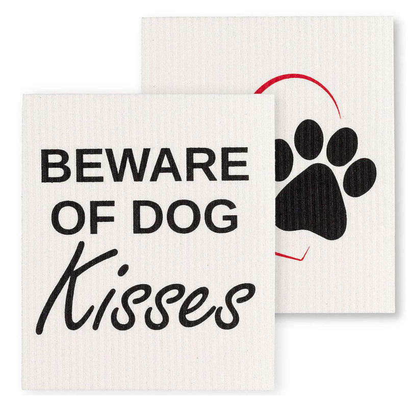 Ensemble 2 pièces de vaisselle pour amoureux des chiens