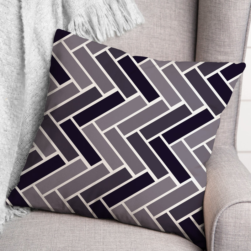  Coussin décoratif intérieur / extérieur, Bleu marine