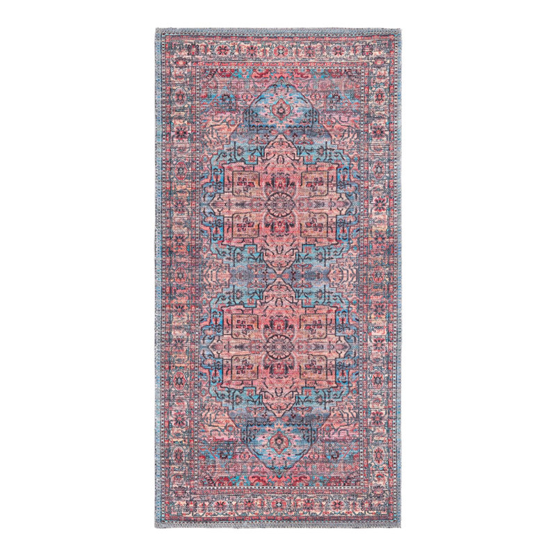 Tapis Maahru Hedgepeth Waning Moon, Tapis de couloir 2 pi x 4 pi 1 po