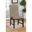 Structure gris espresso de style transitionnel 2pc