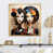 Gold Floater Framed