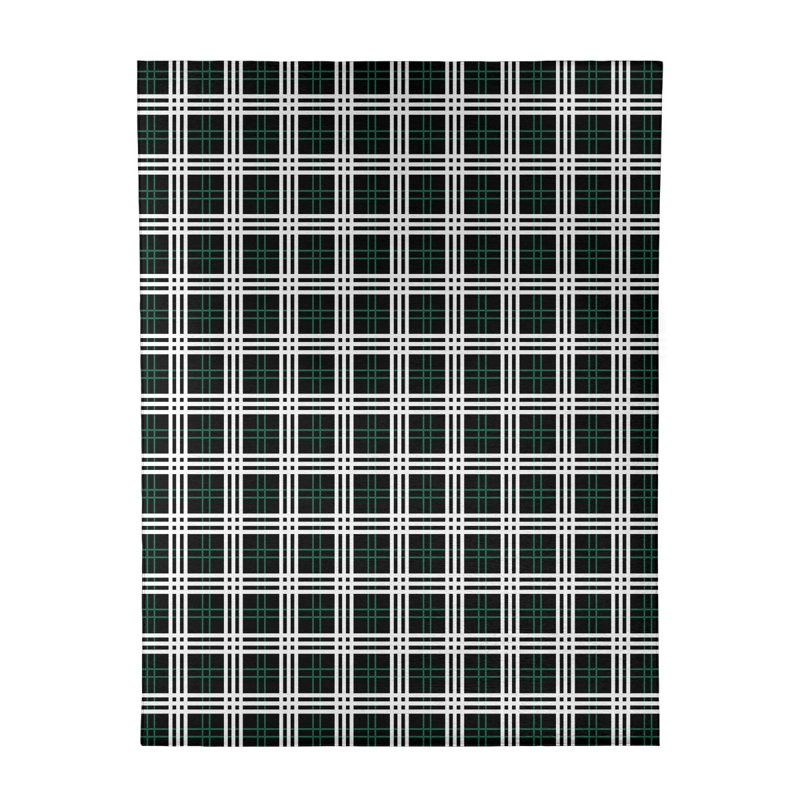 Plaid Indoor Rug, Rectangle 9' x 12'