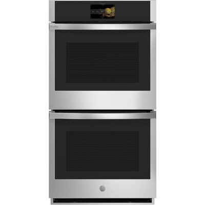 GE Profile Smart Appliances Built-in 26.75"" Self-Cleaning Convection Electric Double Wall Oven -  PKD7000SNSS