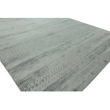 Heacock Striped Area Rug in Gray