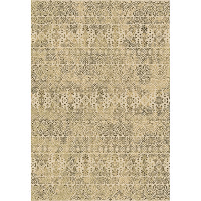 Tapis à aire beige persan Attell