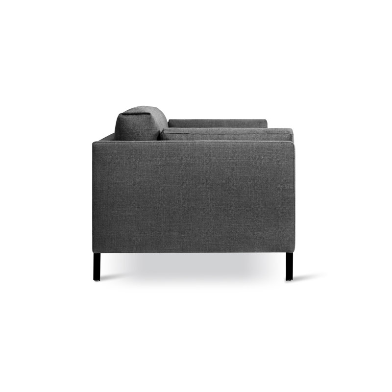Silverlake XL Sofa, Andorra Pewter Performance Basketweave