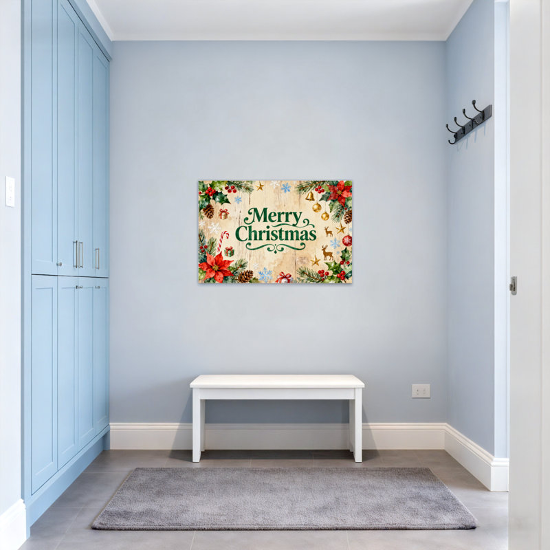 Motif de décoration de Noël «Merry Christmas»